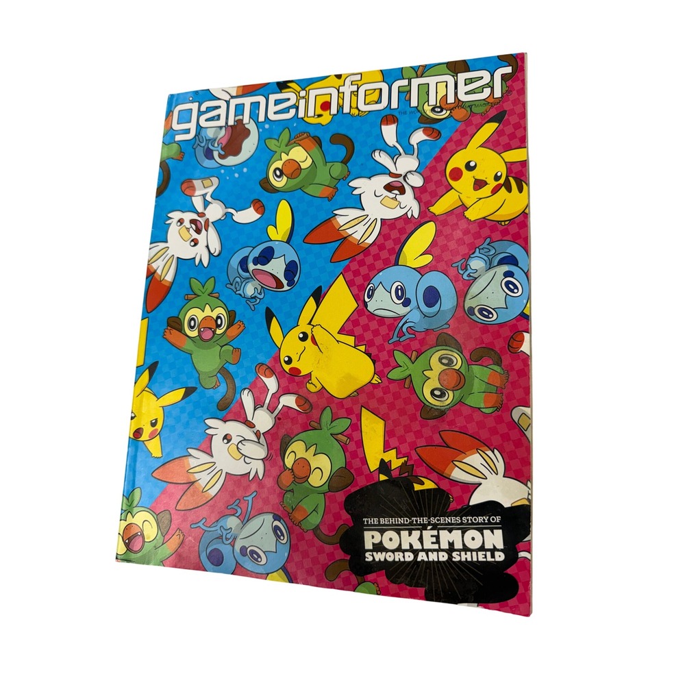 Game Informer Magazine Pokemon Sword and Shield Issue